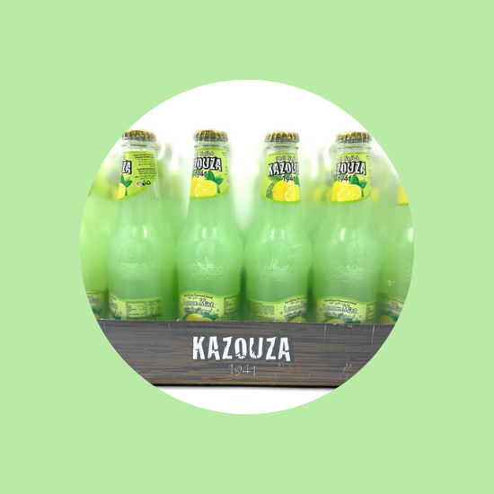 Kazouza Sparkling Flavored Drink 24 Pack