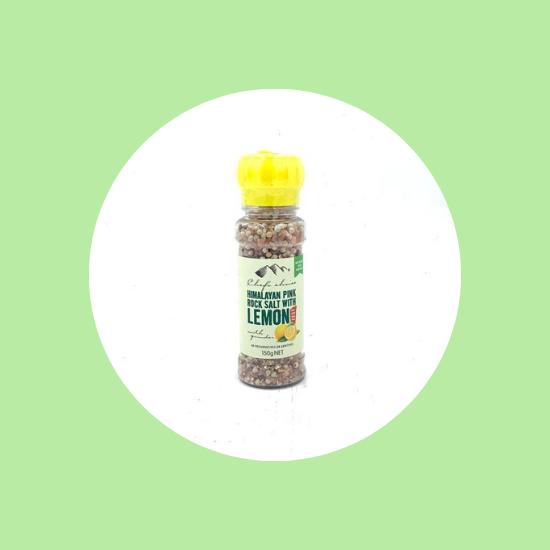 Chef's Choice Himalayan Pink Rock Salt with Lemon 150 gm