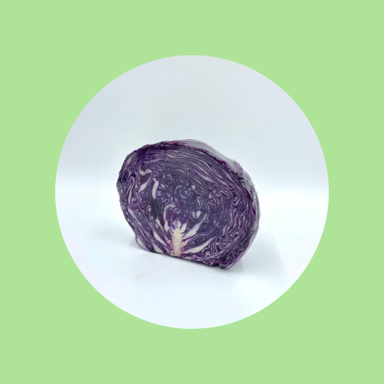 Red Cabbage Half