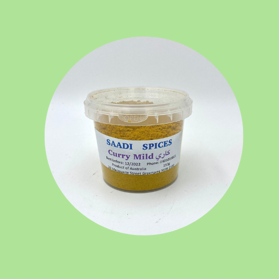 Saadi Spice Curry Powder Hot
