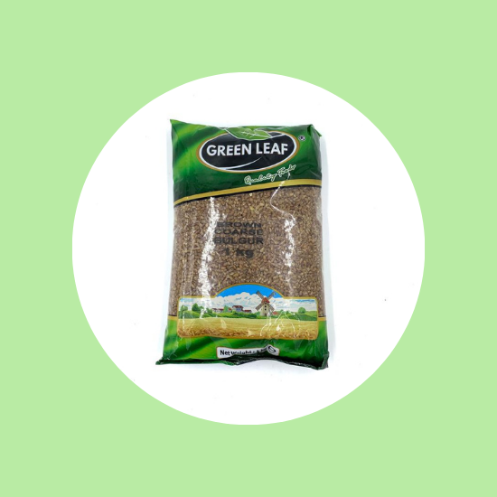 Green Leaf Brown Coarse Bulgur 1 kg