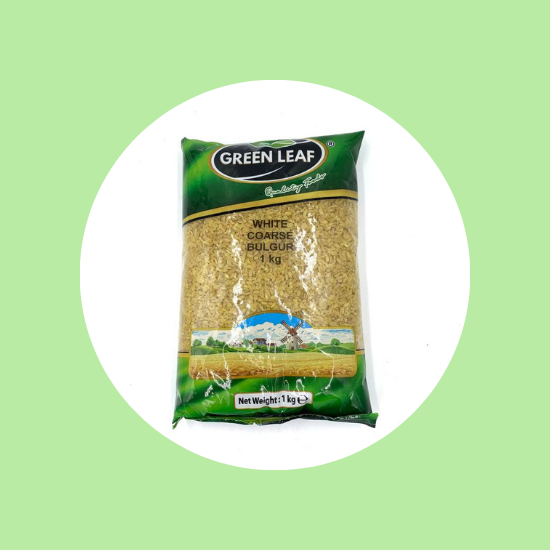 Green Leaf white Coarse Bulgur 1 kg