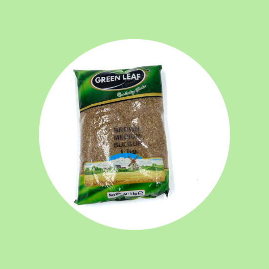 Green Leaf Brown Medium Bulgur 1 kg