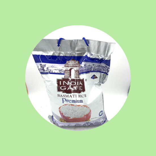 India Gate- Basmatic Premium Rice 5 kg