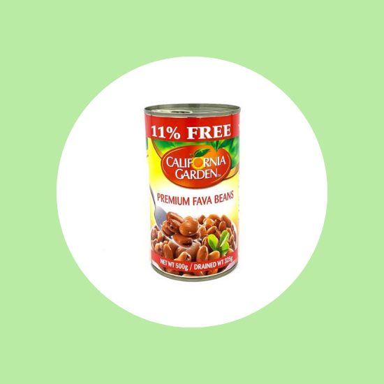 California Garden Premium Fava beans 500 gm
