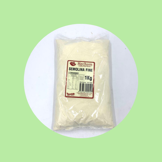 Hecham Semolina Fine 1 kg