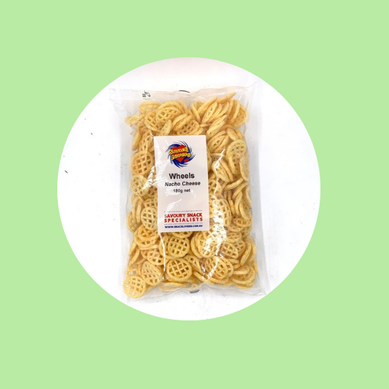 Snack Lovers Wheels Nacho Cheese 180 gm