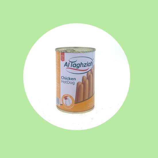 Allaghziah Chicken Hot Dog 450 gm