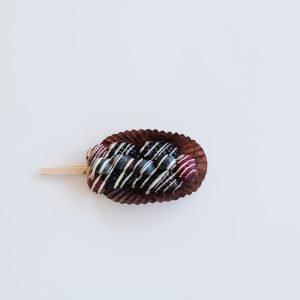 Chocolate Dipped Berry Sticks