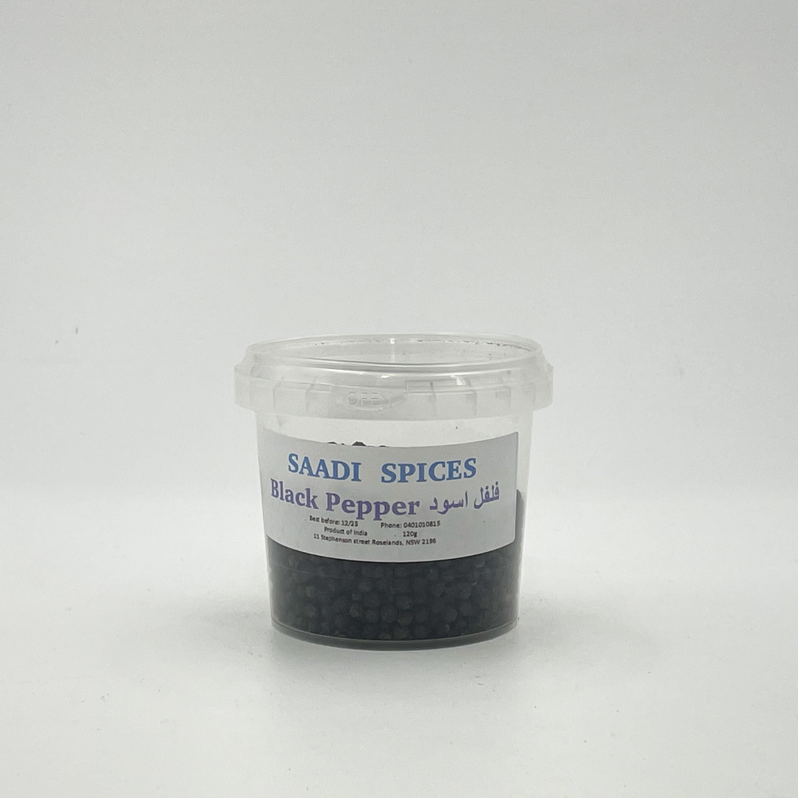 Saadi Spices Black Pepper Seeds