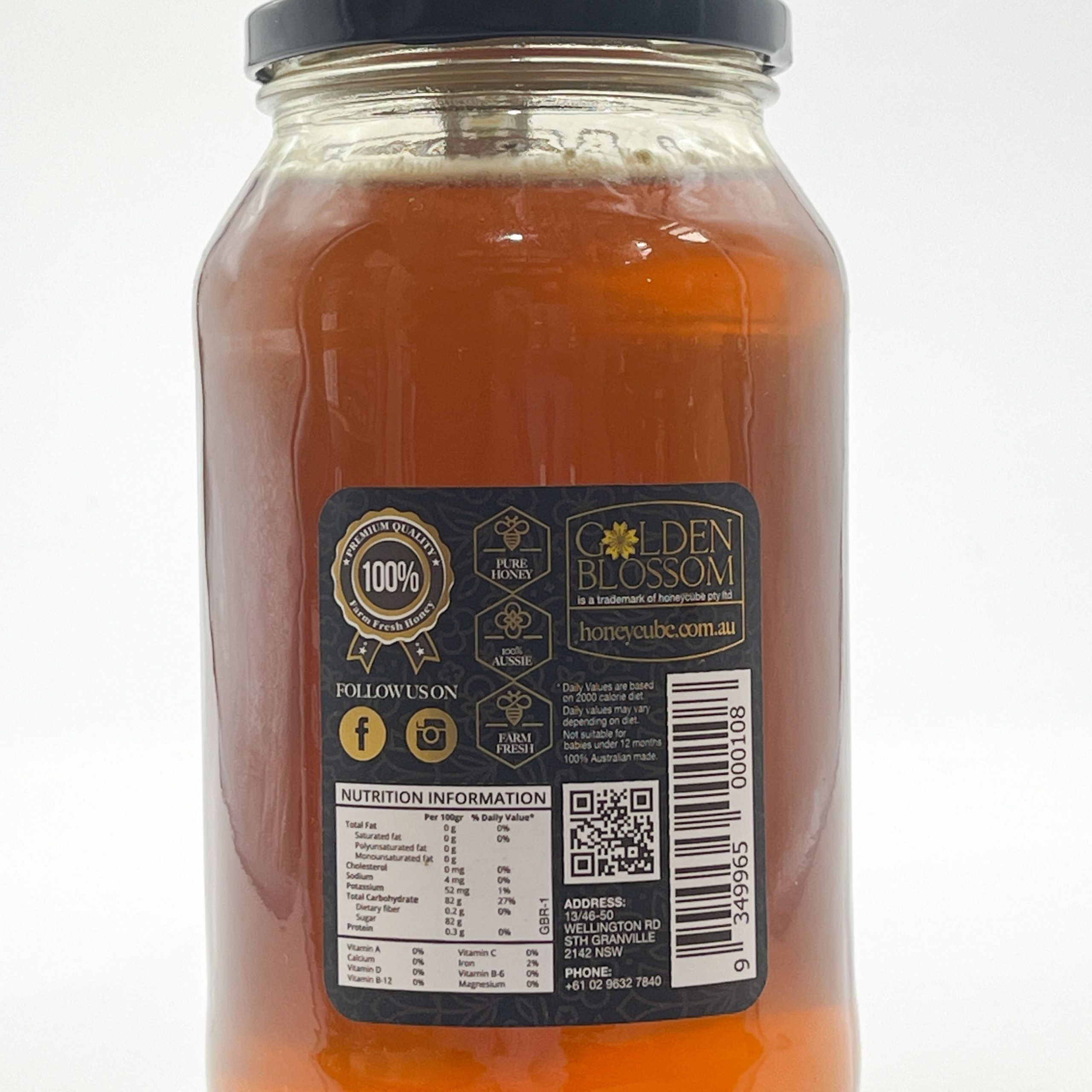 Golden Blossom 100% Natural Raw Eucalyptus Honey - Image 2