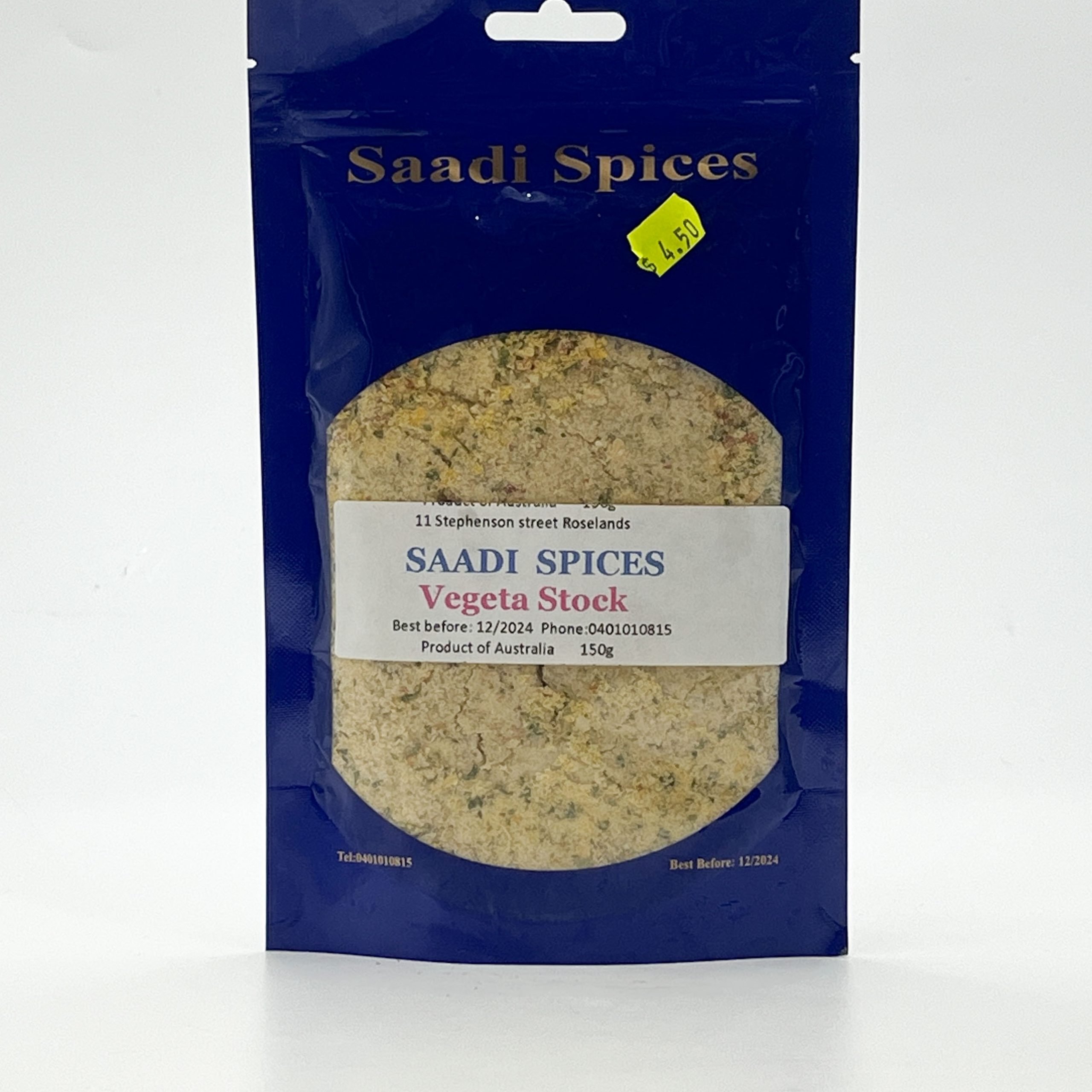 Saadi Spices Vegeta Stock