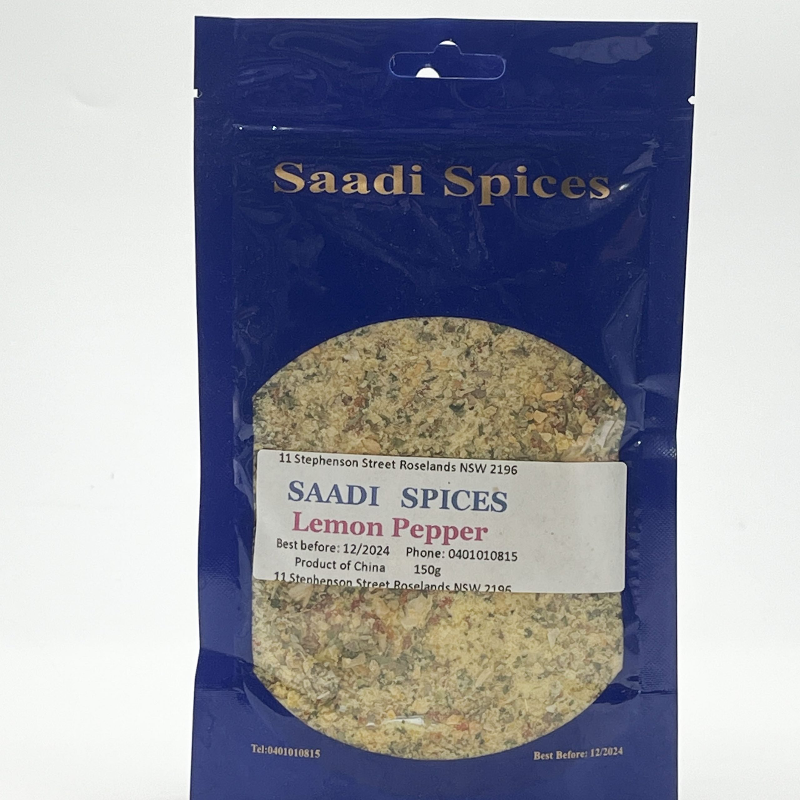 Saadi Spices White Lemon Pepper