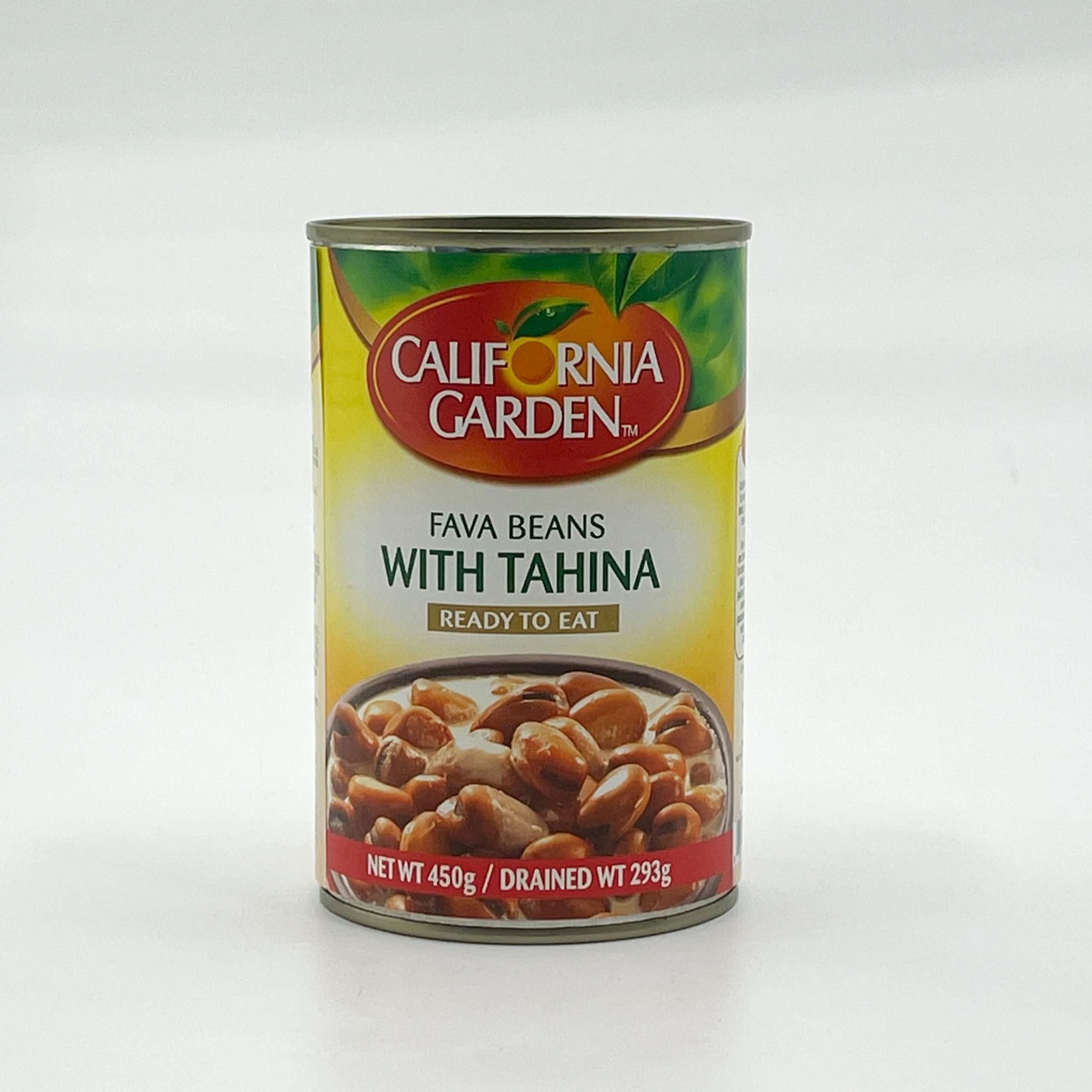 California Garden Fava Beans with Tahina
