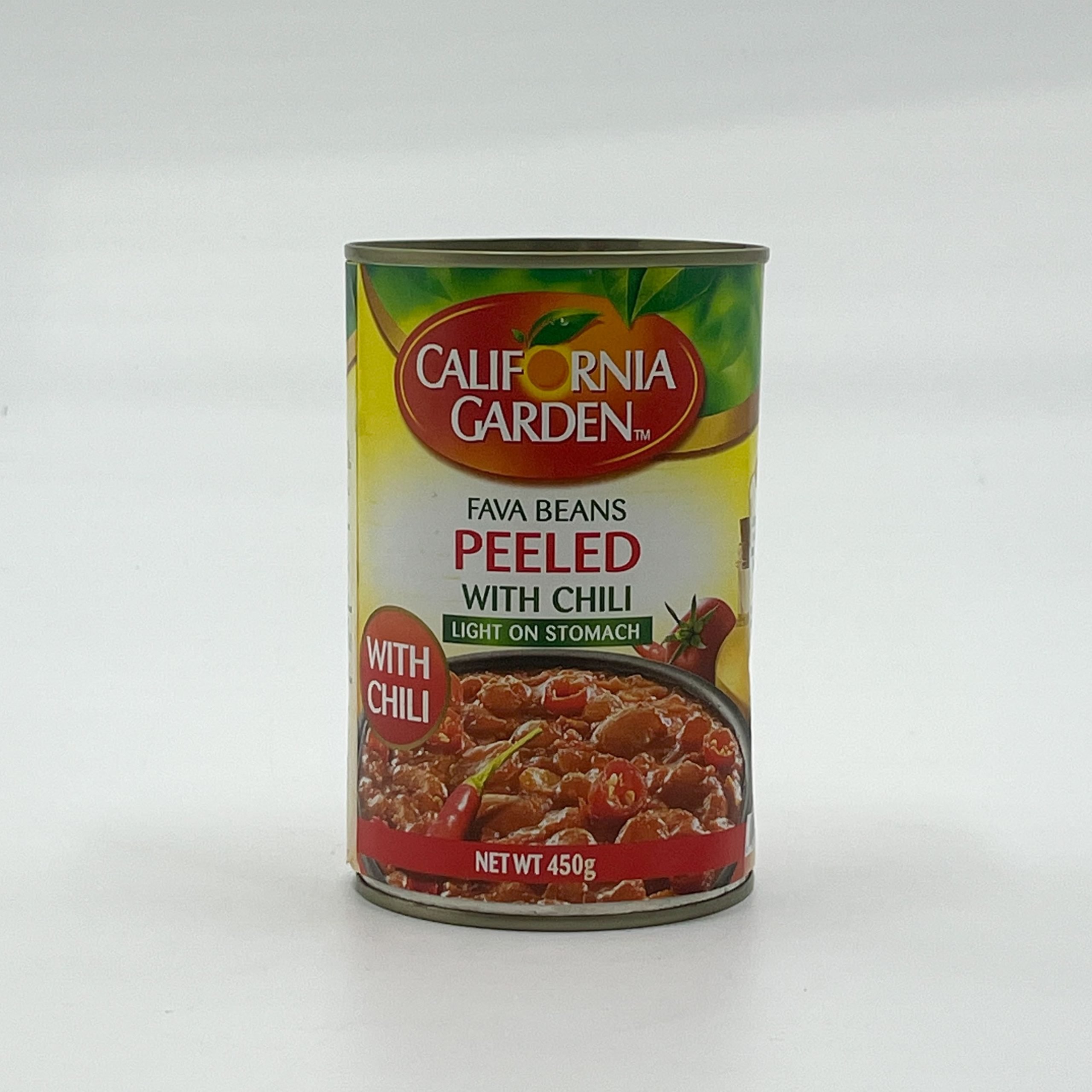 California Garden Fava Beans Peeled with Chili