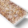 Fresh cacao crunch natural yoghurt tray from Top Fruit Market Greenacre Sydney with creamy yoghurt and cacao clusters.